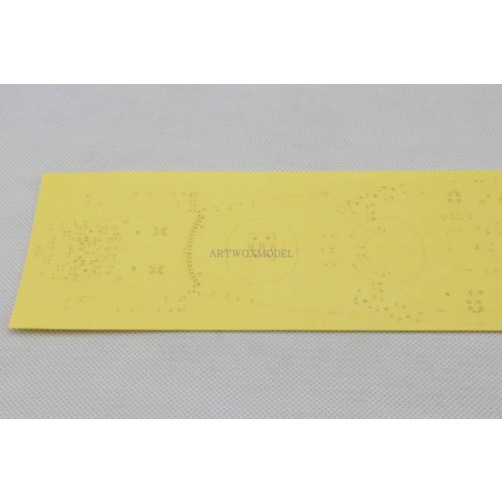 1/400 USS Missouri BB-63 Wooden Deck w/Masking Sheets & PE for Academy kit #14401 1/400 USS Missouri BB-63 Wooden Deck w/Masking Sheets & PE for Academy kit #14401