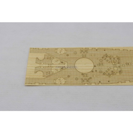 1/400 USS Missouri BB-63 Wooden Deck w/Masking Sheets & PE for Academy kit #14401 1/400 USS Missouri BB-63 Wooden Deck w/Masking Sheets & PE for Academy kit #14401