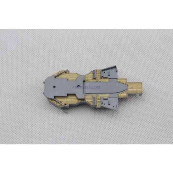 1/400 USS Missouri BB-63 Wooden Deck w/Masking Sheets & PE for Academy kit #14401 1/400 USS Missouri BB-63 Wooden Deck w/Masking Sheets & PE for Academy kit #14401