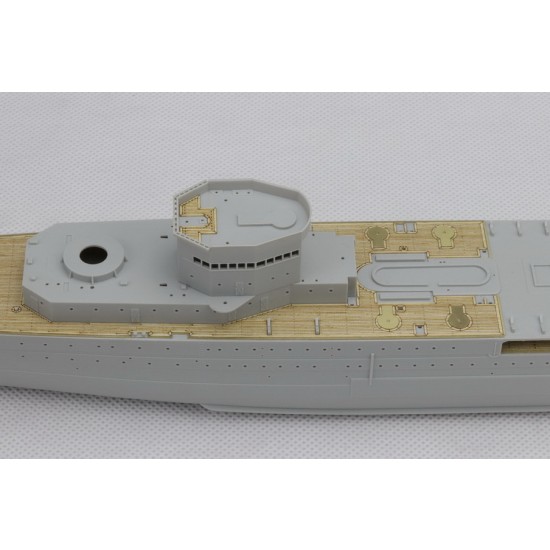 1/350 HMS Exeter Wooden Deck w/PE for Trumpeter kit #05350 1/350 HMS Exeter Wooden Deck w/PE for Trumpeter kit #05350