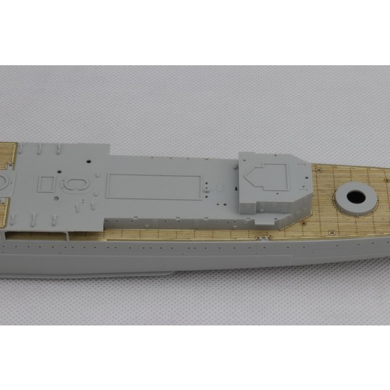 1/350 HMS Exeter Wooden Deck w/PE for Trumpeter kit #05350