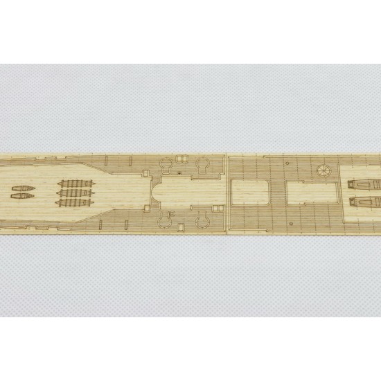 1/350 HMS Exeter Wooden Deck w/PE for Trumpeter kit #05350 1/350 HMS Exeter Wooden Deck w/PE for Trumpeter kit #05350