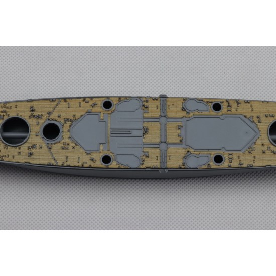 1/700 HMS Prince of Wales 1941.12 Wooden Deck for Flyhawk kit #FH1117S