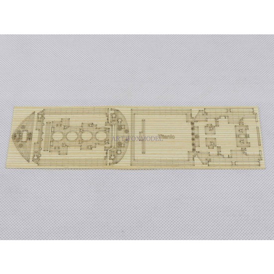 Royal Mail Ship Titanic Wooden Deck, Masking sheet, Planking Masking PE for Meng #MOE-001 Royal Mail Ship Titanic Wooden Deck, Masking sheet, Planking Masking PE for Meng #MOE-001