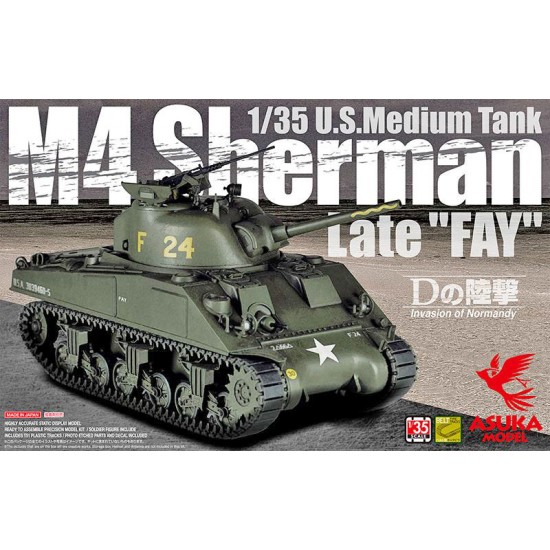 1/35 US Medium Tank M4 Sherman Late FAY 1/35 US Medium Tank M4 Sherman Late FAY