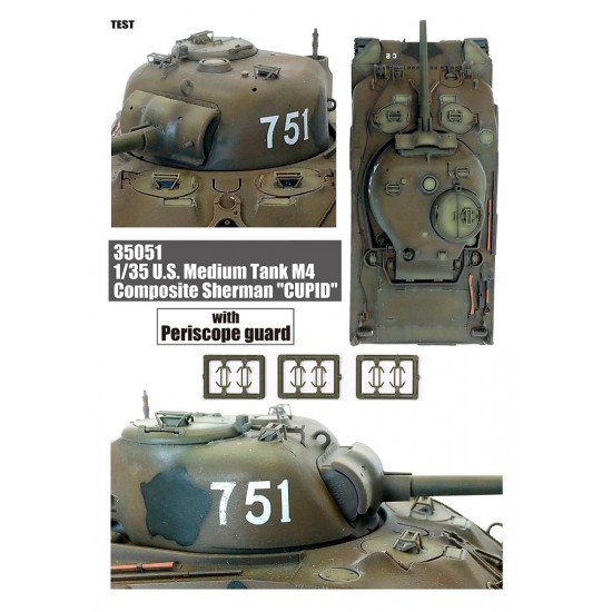 1/35 US Medium Tank M4 Composite Sherman Cupid 1/35 US Medium Tank M4 Composite Sherman Cupid