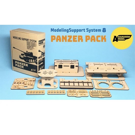 Panzer Pack: Desktop Ordnance A + B + E, Elevation Unit, Pallet Folder, Parts Tray