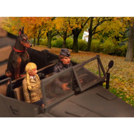 1/35 WWII German Anti-Aircraft Auxiliaries Driver Ver.2 1/35 WWII German Anti-Aircraft Auxiliaries Driver Ver.2