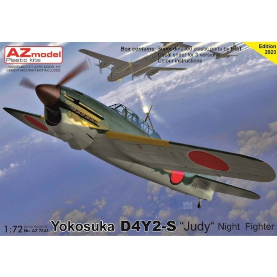 1/72 Yokosuka D4Y2-S Suisei Judy Night Fighter 1/72 Yokosuka D4Y2-S Suisei Judy Night Fighter