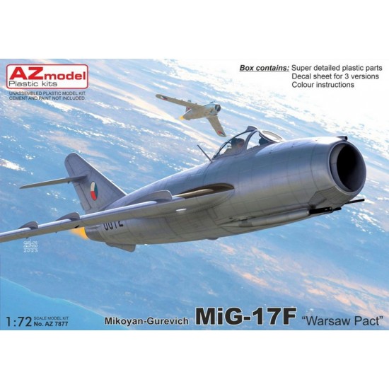 1/72 Mikoyan-Gurevich MiG-17F Warsaw Pact 1/72 Mikoyan-Gurevich MiG-17F Warsaw Pact