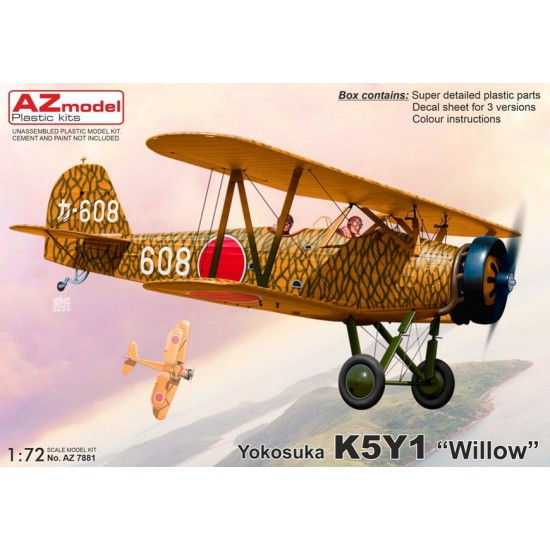 1/72 Yokosuka K5Y1 Willow Intermediate Trainer 1/72 Yokosuka K5Y1 Willow Intermediate Trainer