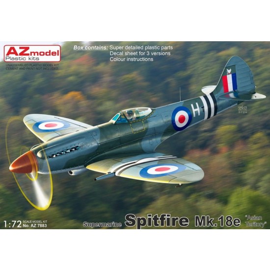 1/72 Supermarine Spitfire Mk.18e Asian Teritory 1/72 Supermarine Spitfire Mk.18e Asian Teritory