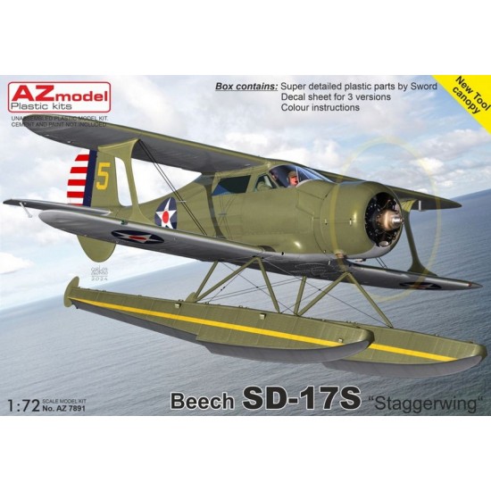 1/72 Beech SD-17S ''Staggerwing'' Biplane 1/72 Beech SD-17S ''Staggerwing'' Biplane