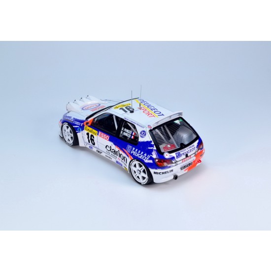 1/24 Peugeot 306 Maxi Evo2 98 Monte Carlo Rally Class Winner