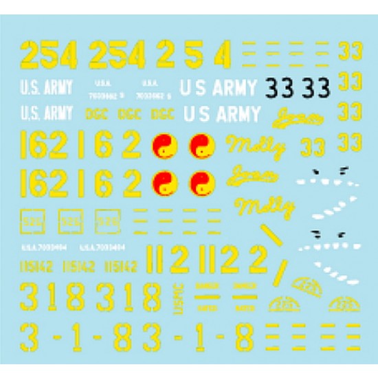 1/35 Markings for DUKWs on Iwo Jima 1/35 Markings for DUKWs on Iwo Jima