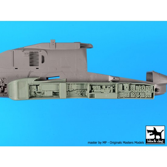 1/35 AH-64 Apache Attack Helicopter Super Detail Set for Takom kits 1/35 AH-64 Apache Attack Helicopter Super Detail Set for Takom kits