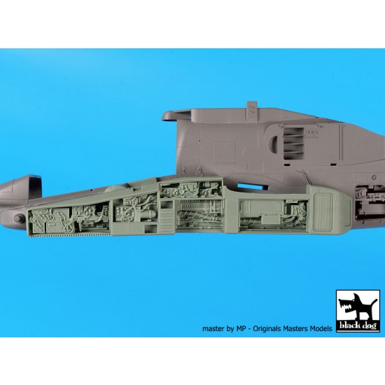 1/35 AH-64 Apache Attack Helicopter Super Detail Set for Takom kits 1/35 AH-64 Apache Attack Helicopter Super Detail Set for Takom kits