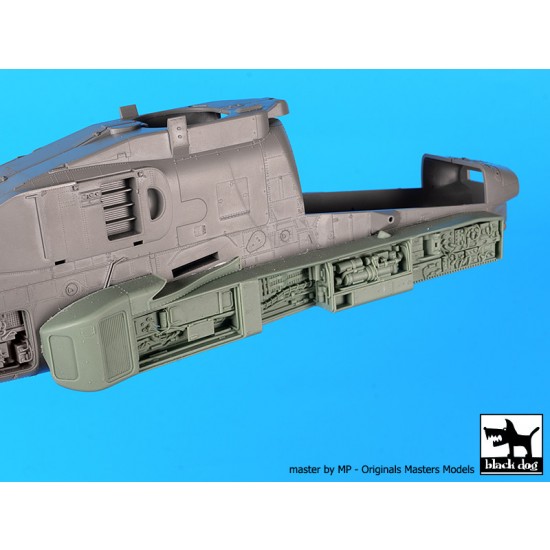 1/35 AH-64 Apache Attack Helicopter Super Detail Set for Takom kits 1/35 AH-64 Apache Attack Helicopter Super Detail Set for Takom kits