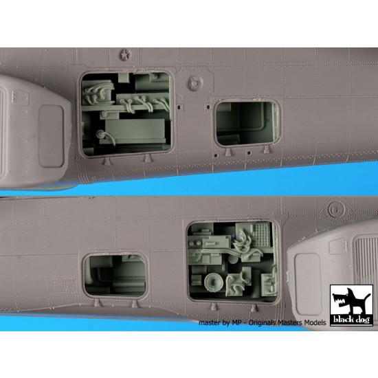 1/35 AH-64 Apache Attack Helicopter Super Detail Set for Takom kits 1/35 AH-64 Apache Attack Helicopter Super Detail Set for Takom kits