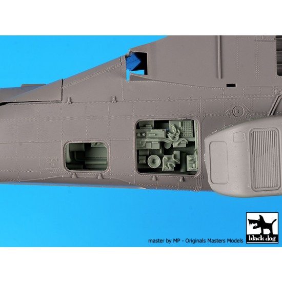 1/35 AH-64 Apache Attack Helicopter Super Detail Set for Takom kits 1/35 AH-64 Apache Attack Helicopter Super Detail Set for Takom kits