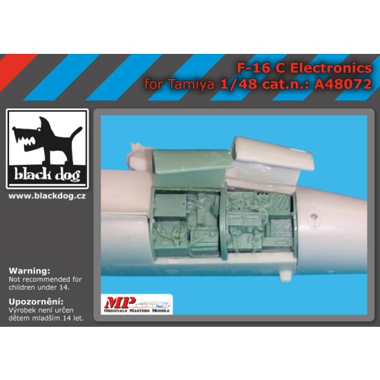 1/48 General Dynamics F-16 C Fighting Falcon Electronics for Tamiya kits 1/48 General Dynamics F-16 C Fighting Falcon Electronics for Tamiya kits