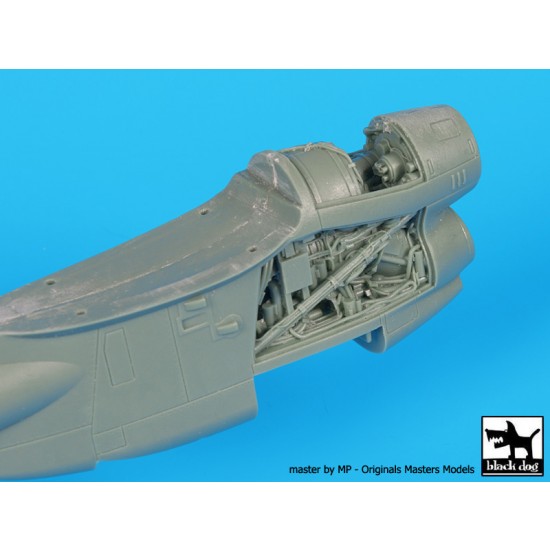1/48 Northrop Grumman E-2 C Hawkeye 1 Engine for Kinetic kits 1/48 Northrop Grumman E-2 C Hawkeye 1 Engine for Kinetic kits