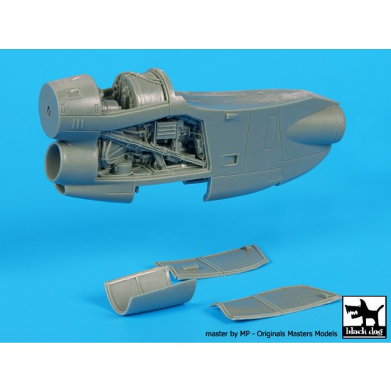 1/48 Northrop Grumman E-2 C Hawkeye 1 Engine for Kinetic kits 1/48 Northrop Grumman E-2 C Hawkeye 1 Engine for Kinetic kits