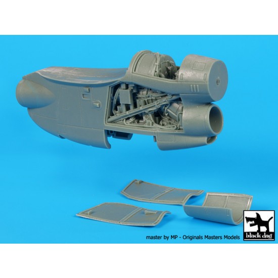 1/48 Northrop Grumman E-2 C Hawkeye 1 Engine for Kinetic kits 1/48 Northrop Grumman E-2 C Hawkeye 1 Engine for Kinetic kits