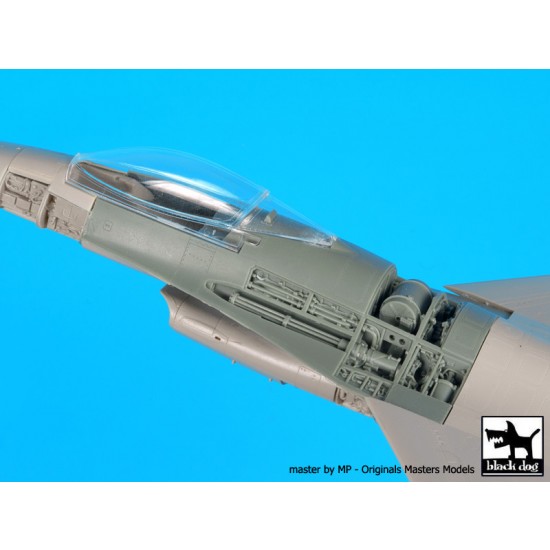 1/48 General Dynamics F-16 C Electronics 2 & Canon for Tamiya kits 1/48 General Dynamics F-16 C Electronics 2 & Canon for Tamiya kits