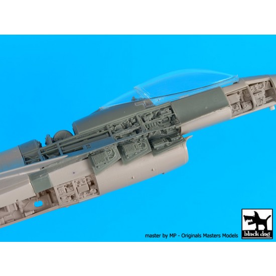 1/48 General Dynamics F-16 C Electronics 2 & Canon for Tamiya kits 1/48 General Dynamics F-16 C Electronics 2 & Canon for Tamiya kits