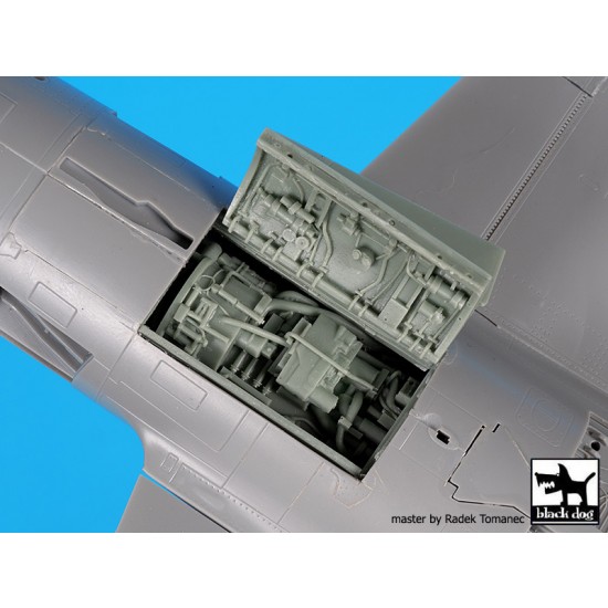 1/48 Lockheed F-104 Starfighter Super Detail Set for Kinetic kits 1/48 Lockheed F-104 Starfighter Super Detail Set for Kinetic kits