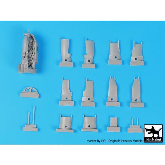 1/48 Lockheed P-38 Lightning F-G Engines for Tamiya kits 1/48 Lockheed P-38 Lightning F-G Engines for Tamiya kits