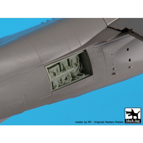 1/48 Harrier Gr 1/3 Engine & Electronics Set for Kinetic kits 1/48 Harrier Gr 1/3 Engine & Electronics Set for Kinetic kits