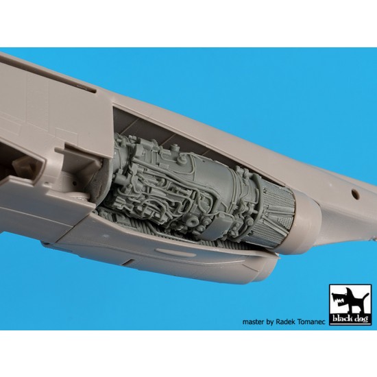 1/48 Sepecat Jaguar Super Detail Set for Kitty Hawk kits 1/48 Sepecat Jaguar Super Detail Set for Kitty Hawk kits