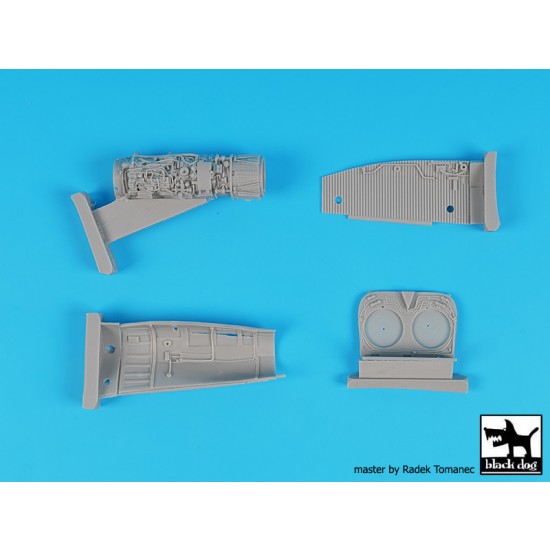 1/48 Sepecat Jaguar Super Detail Set for Kitty Hawk kits 1/48 Sepecat Jaguar Super Detail Set for Kitty Hawk kits