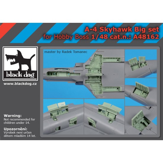 1/48 A-4 Skyhawk Super Detail Set for HobbyBoss kits 1/48 A-4 Skyhawk Super Detail Set for HobbyBoss kits