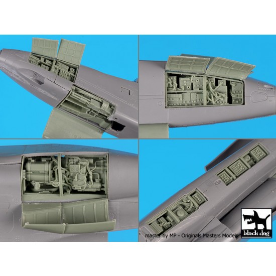 1/48 Sukhoi SU-25 Super Detail Set for Zvezda kits 1/48 Sukhoi SU-25 Super Detail Set for Zvezda kits