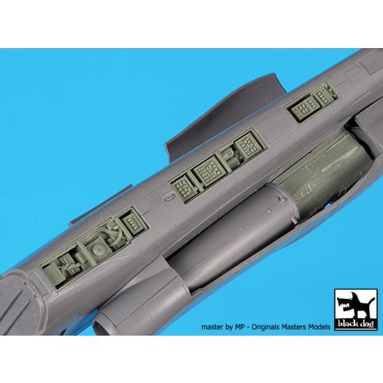 1/48 Sukhoi SU-25 Super Detail Set for Zvezda kits 1/48 Sukhoi SU-25 Super Detail Set for Zvezda kits