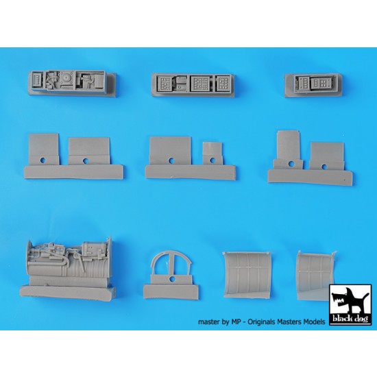 1/48 Sukhoi SU-25 Super Detail Set for Zvezda kits 1/48 Sukhoi SU-25 Super Detail Set for Zvezda kits