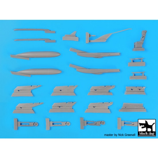 1/48 BAE Harrier / Sea Harrier Detail set for Kinetic kits 1/48 BAE Harrier / Sea Harrier Detail set for Kinetic kits