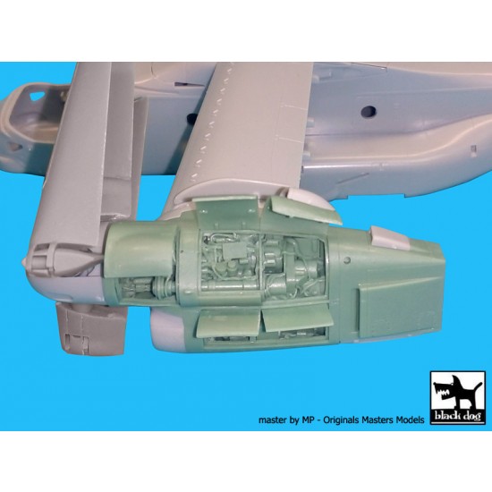 1/72 Bell Boeing V-22 Osprey Engine for Hasegawa kits 1/72 Bell Boeing V-22 Osprey Engine for Hasegawa kits