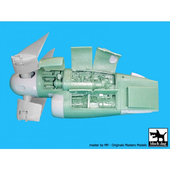 1/72 Bell Boeing V-22 Osprey Engine for Hasegawa kits 1/72 Bell Boeing V-22 Osprey Engine for Hasegawa kits