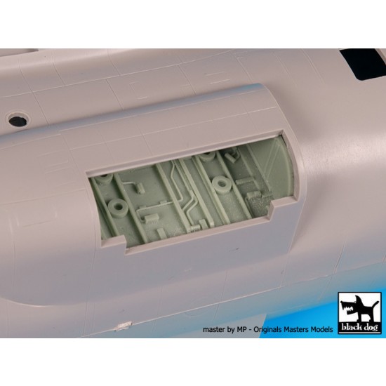 1/72 Lockheed C-130 Hercules Wheel Bays for Italeri kits 1/72 Lockheed C-130 Hercules Wheel Bays for Italeri kits