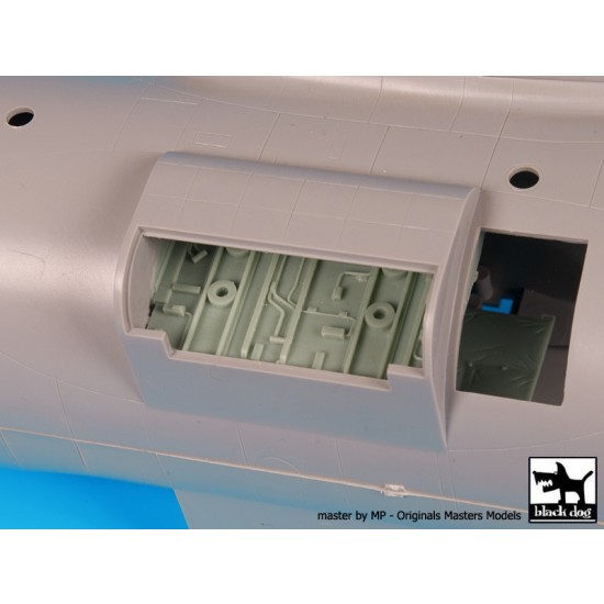 1/72 Lockheed C-130 Hercules Wheel Bays for Italeri kits 1/72 Lockheed C-130 Hercules Wheel Bays for Italeri kits
