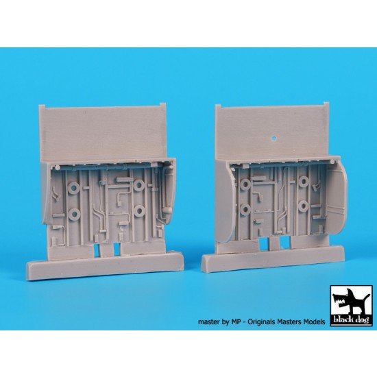 1/72 Lockheed C-130 Hercules Wheel Bays for Italeri kits 1/72 Lockheed C-130 Hercules Wheel Bays for Italeri kits
