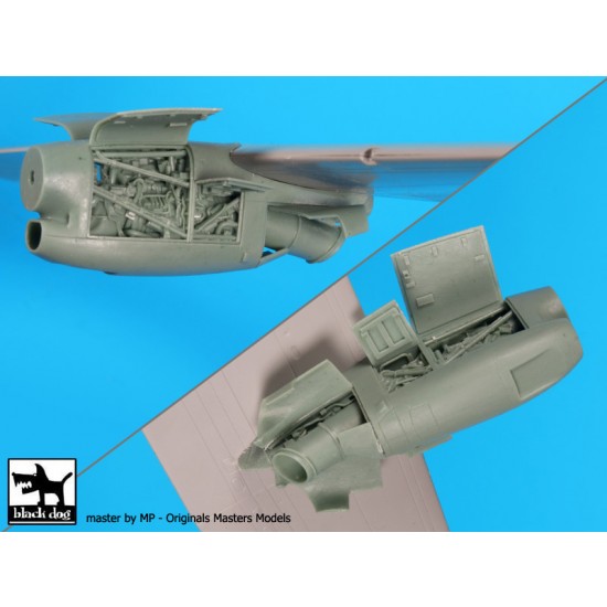 1/72 Alenia C-27 J Spartan 2 Engines for Revell kits 1/72 Alenia C-27 J Spartan 2 Engines for Revell kits