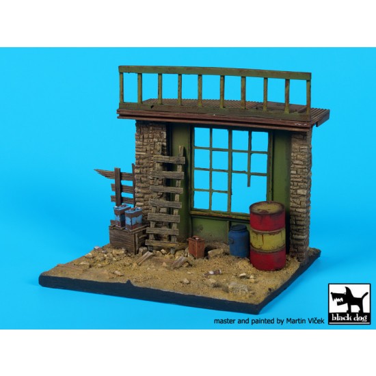 1/35 Near East House Ruin Diorama Base (Size: 100mm x 90mm) 1/35 Near East House Ruin Diorama Base (Size: 100mm x 90mm)