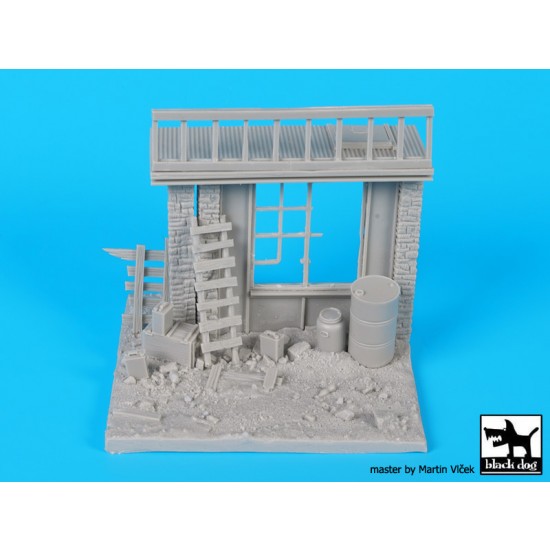 1/35 Near East House Ruin Diorama Base (Size: 100mm x 90mm) 1/35 Near East House Ruin Diorama Base (Size: 100mm x 90mm)