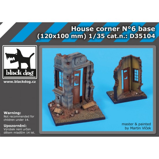 1/35 House Corner Vol. 6 Base (120 x 100mm)