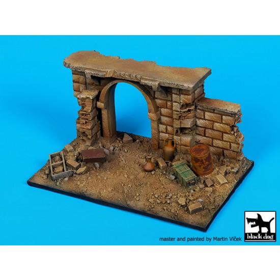1/35 Gate (Afghanistan) Diorama Base (150 x 100mm) 1/35 Gate (Afghanistan) Diorama Base (150 x 100mm)